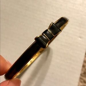 Kate Spade Black and Gold Bracelet